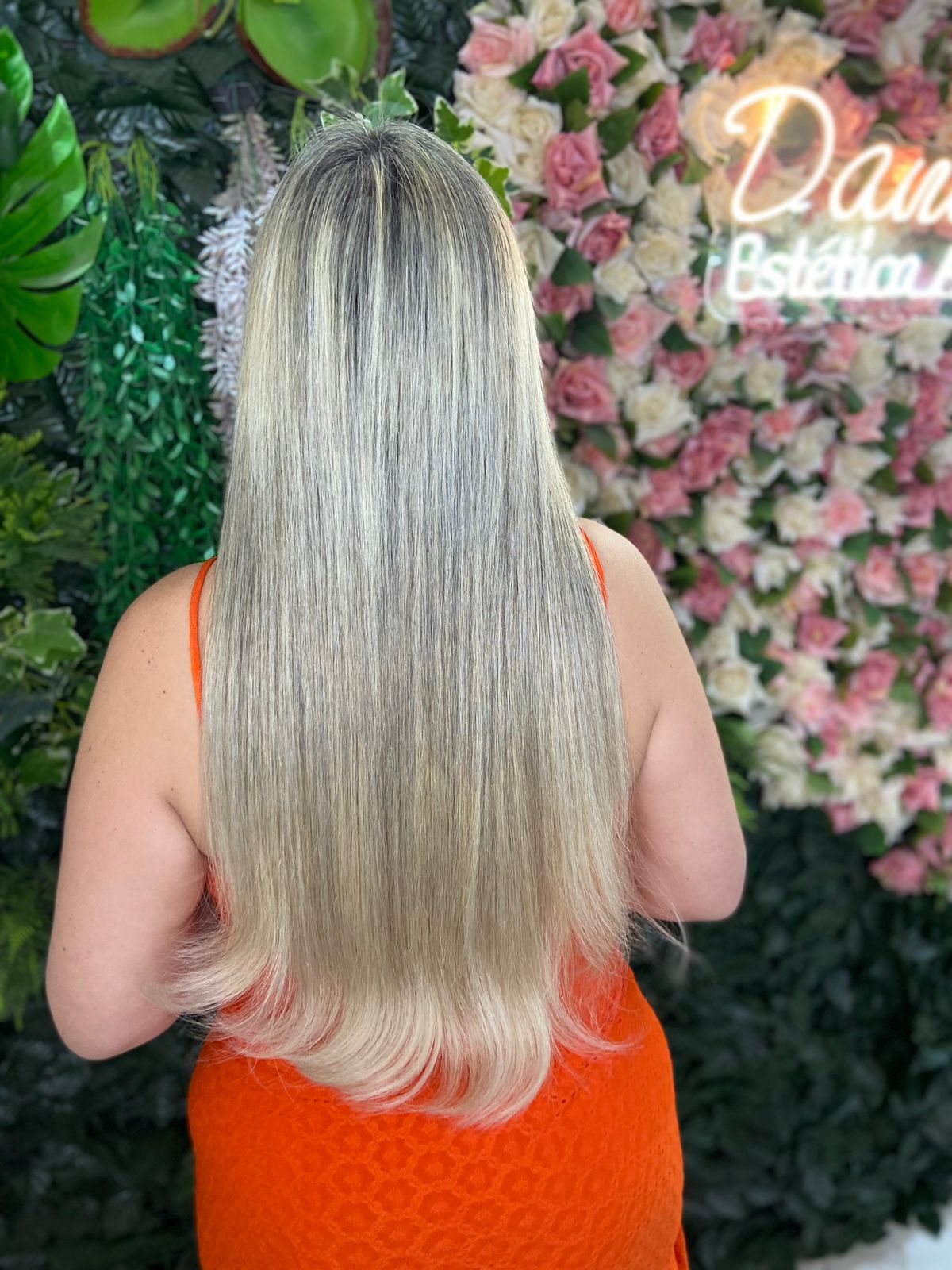 Cabelo depois do Mega Hair Nano Tec – resultado 4