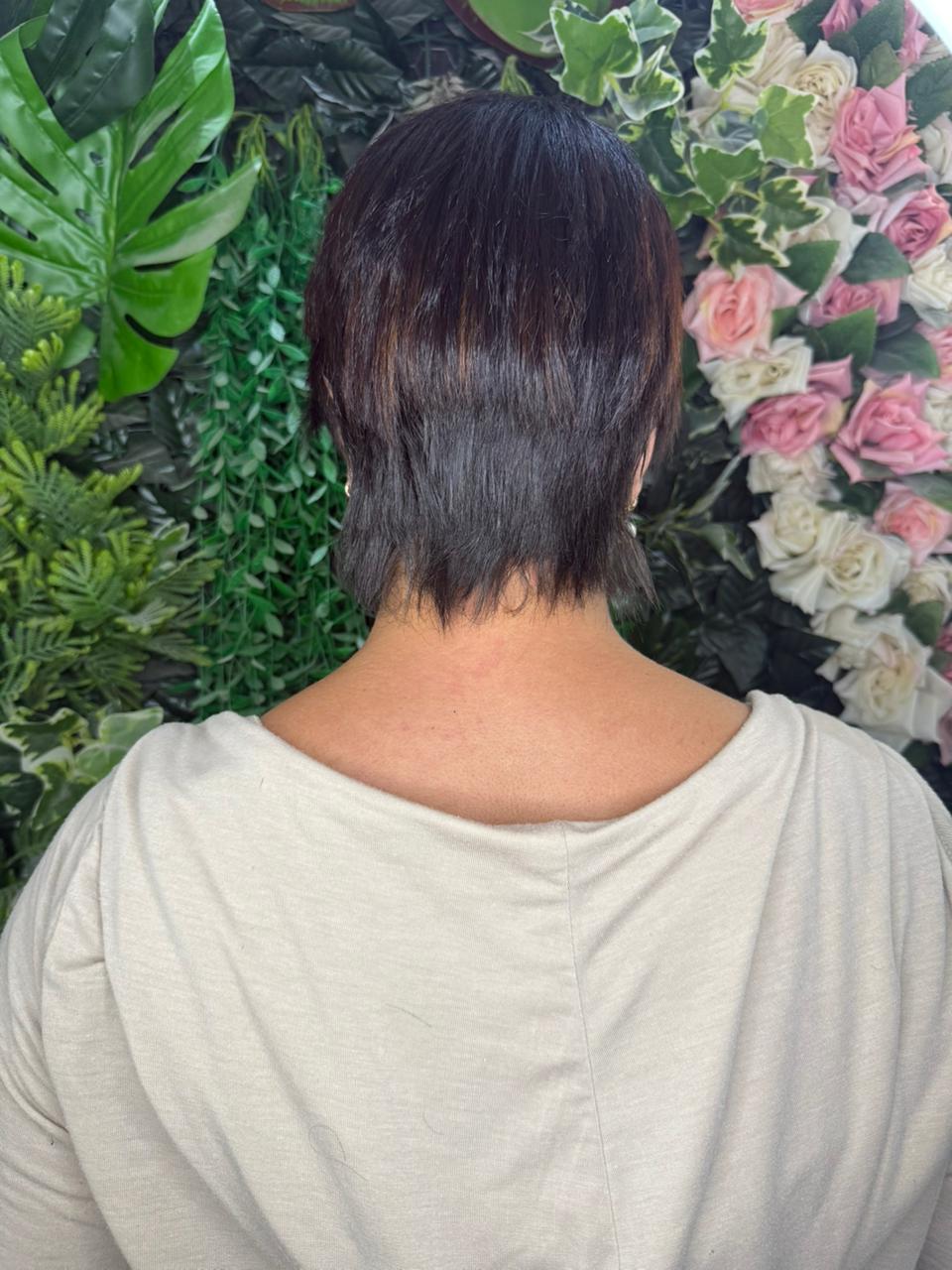 Cabelo antes do procedimento – resultado 3