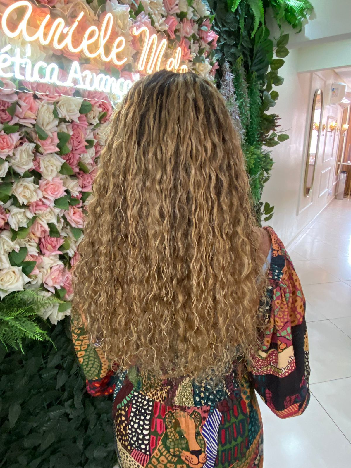 Cabelo depois do Mega Hair Nano Tec – resultado 2